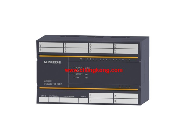 三菱CC-Link Safety系統(tǒng)遠程I/O模塊QS0J65BTB2-12DT