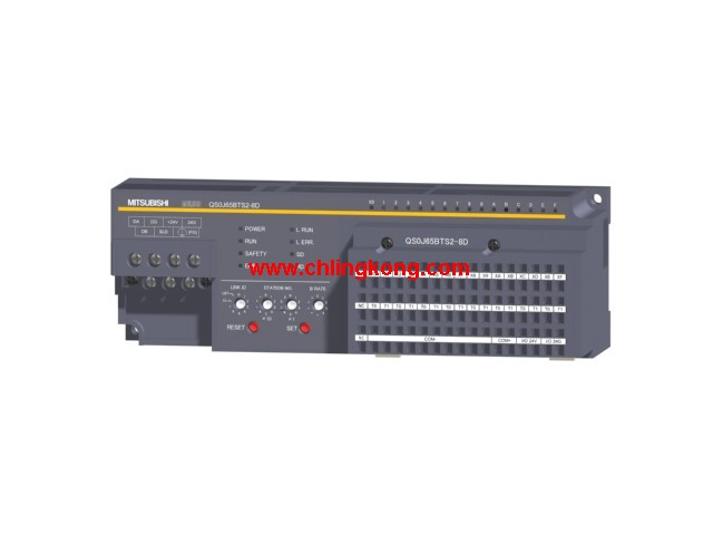 三菱CC-Link Safety系統(tǒng)遠程I/O模塊QS0J65BTS2-8D